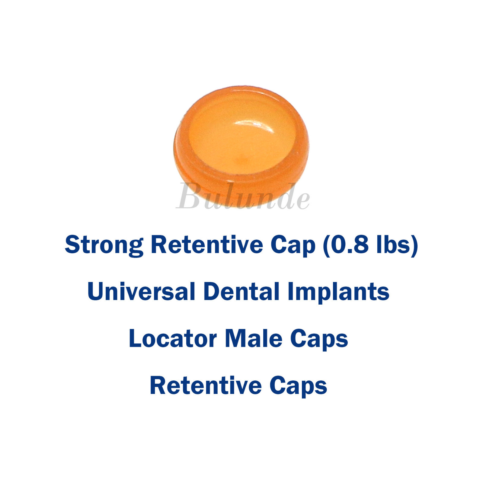 10Pcs Dental Strong Retentive Caps Overdenture Inserts for Locat0r Abutments