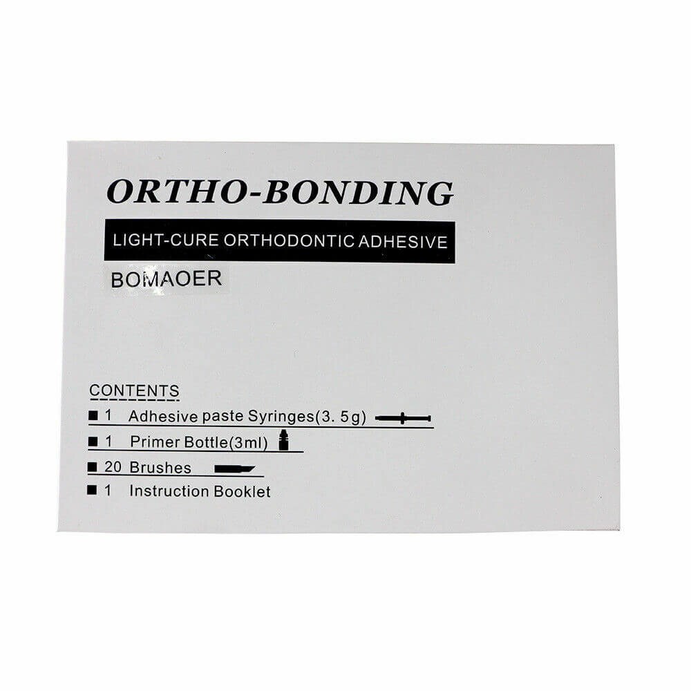 1 Pack Dental Ortho-Bonding Light Cure Orthodontic Adhesive, Primer + ETC+Paste