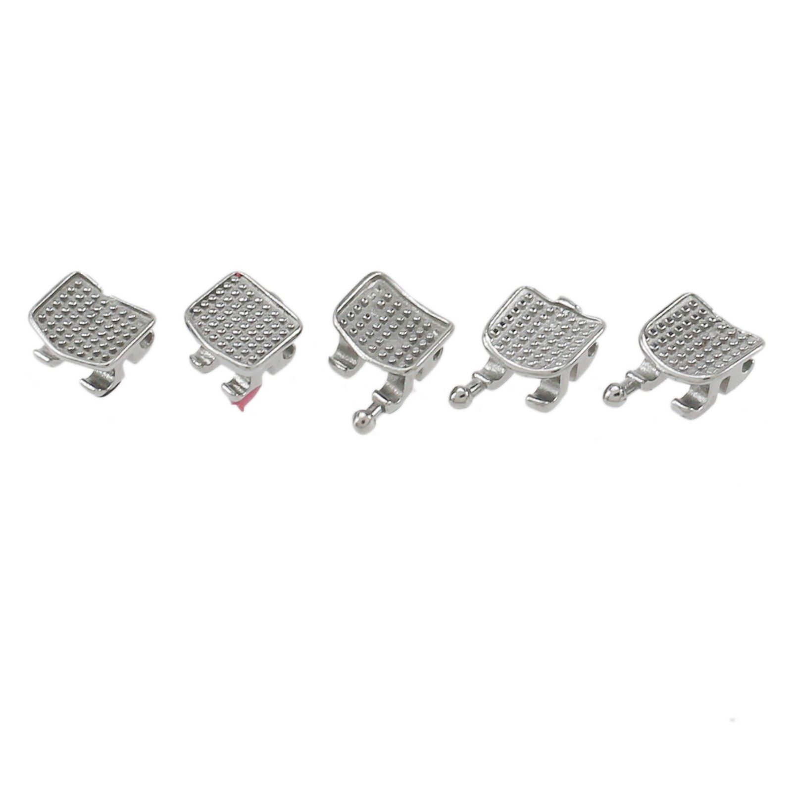Dental Orthodontic Brackets Metal Roth MBT 018 022 345 Hook Mini Braces MIM Twin