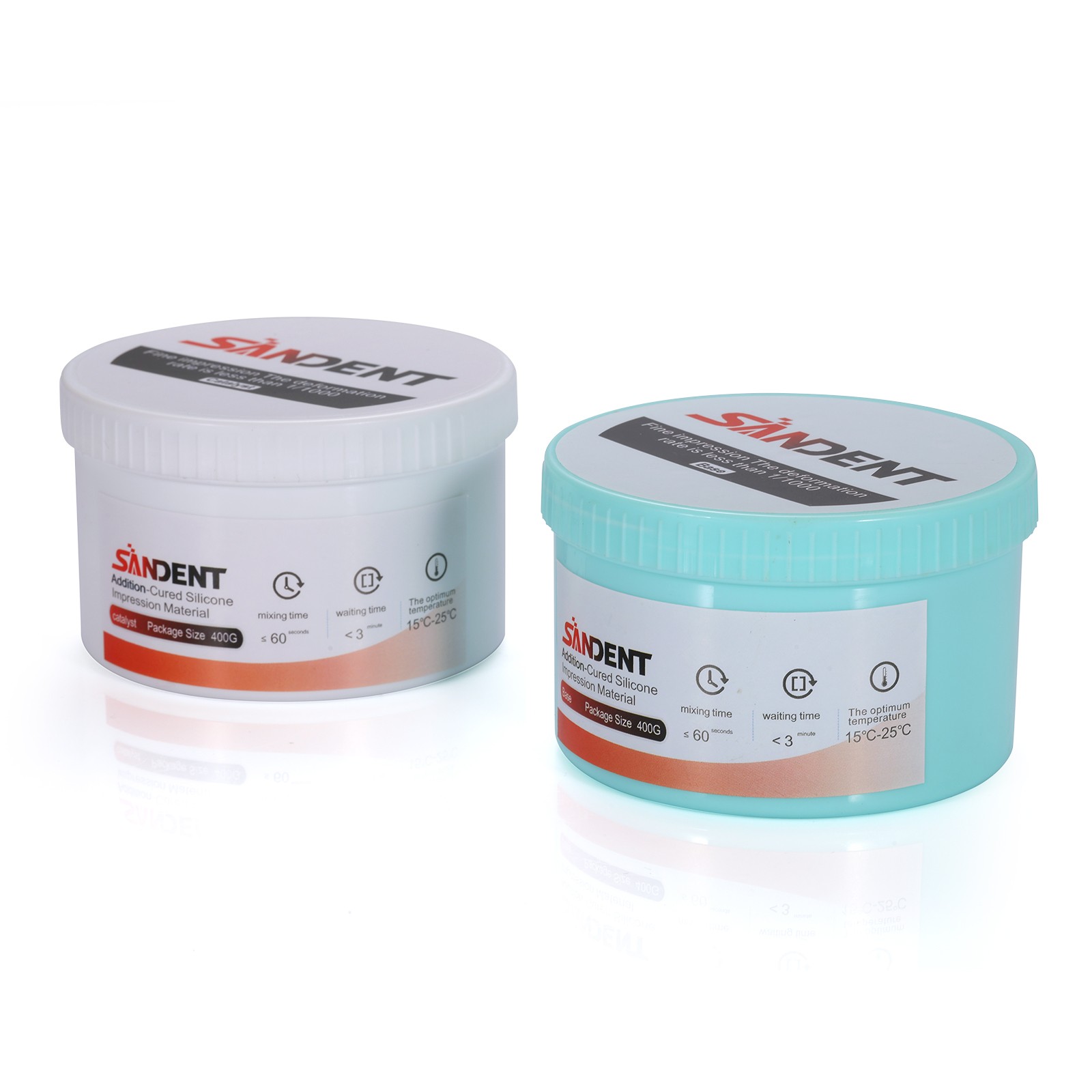 Dental Putty Fast Set PVS VPS Impression Material Silicon Base+Catalystst SA