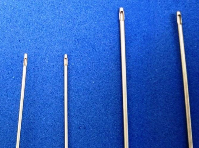 Micro Liposuction Tools Cosmetic Facial Fat grafting Cannulas Set of 6P Luerlock