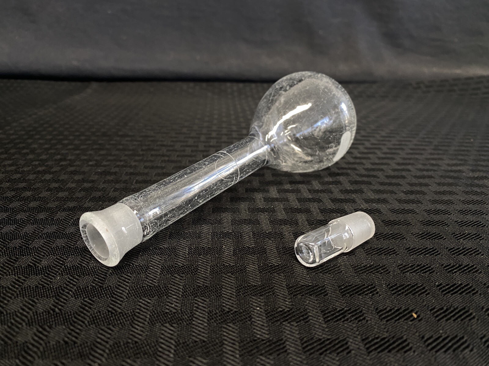 (12) PYREX Glass Class A 100mL TC Volumetric Flask w/ #13 Stopper 5640 5680