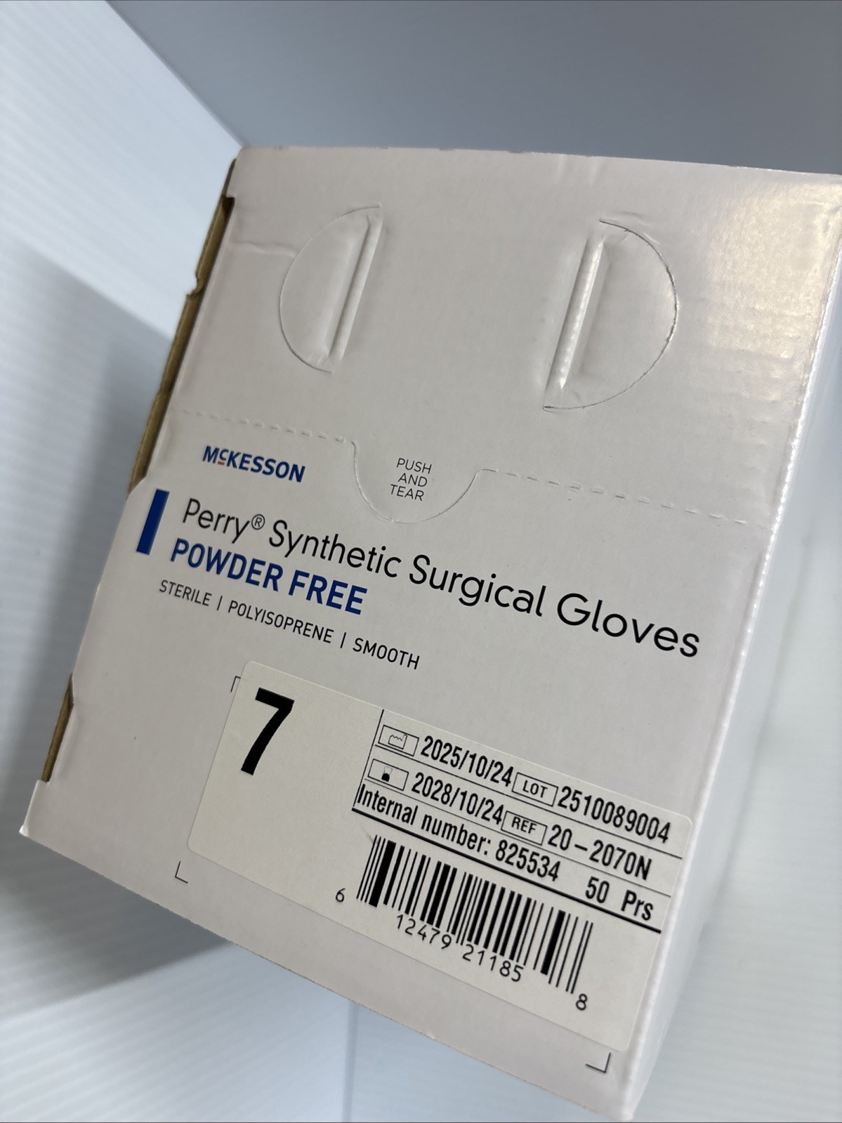 McKesson Polyisoprene Surgical Glove – 50 per Box
