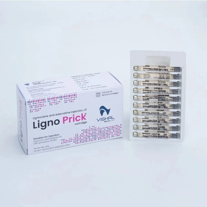 Vishal DentoCare Cartridges (Pack of 50) (Worldwide Free and Fast Shipping)