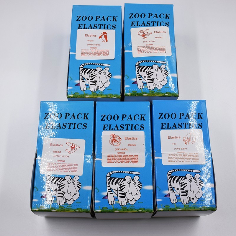 15 Sizes Dental Orthodontic Rubber Bands Elastics Latex Braces 3.5 5.0 6.5 Oz