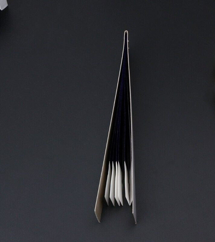 20 Books Dental Articulating Paper Practical Soft Thin Strips Paper Blue 20Boxes