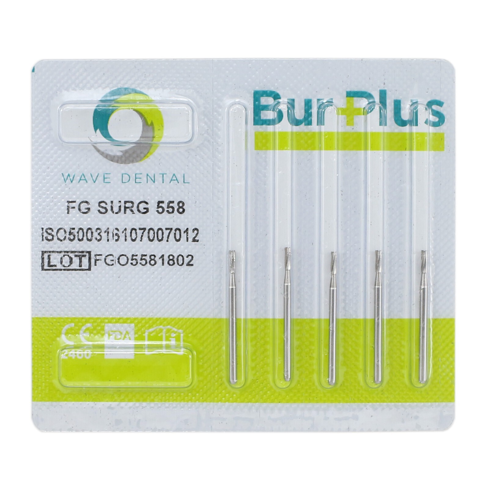 Wave Dental Surgical Carbide Burs 557 557L 702 701 Long High Speed Friction Grip