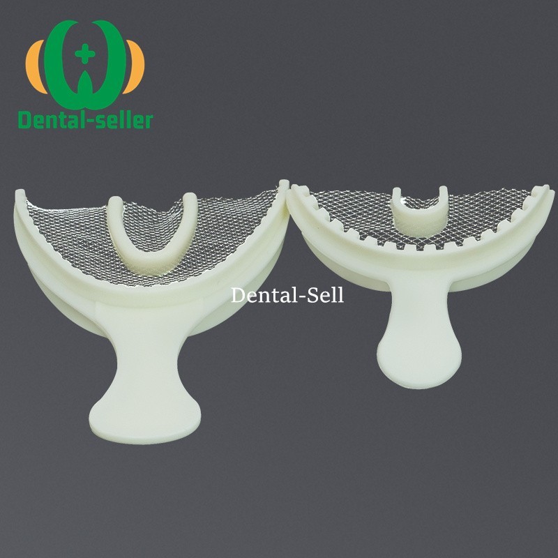 Dental Bite Registration​ Impression Triple Trays Disposable with Net Tray F/A/P