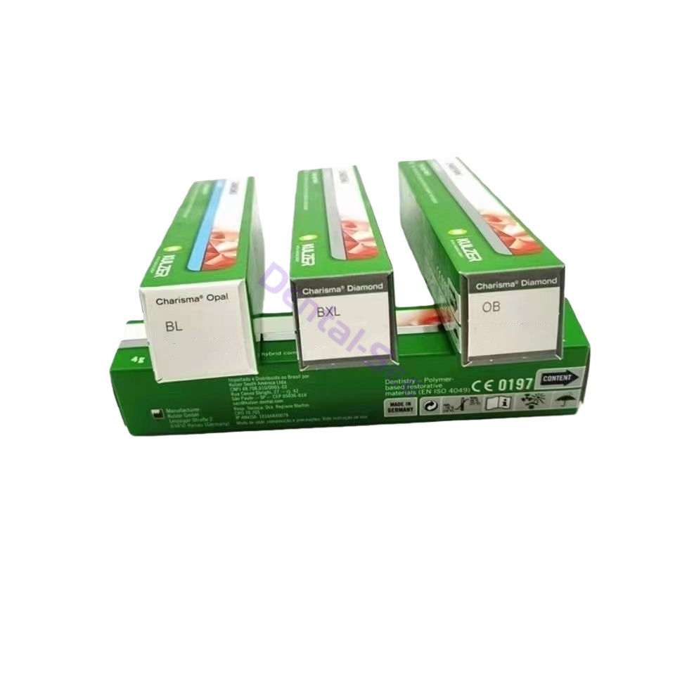 Dental Composite Light Cure Resin KULZER CHARISMA Diamond OB BL BXL Super White