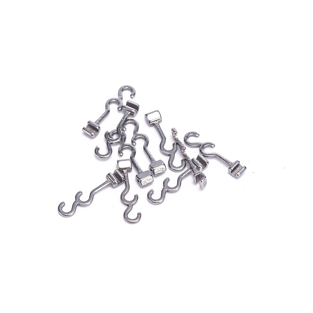 Dental Orthodontic Crimpable hooks Long/Short/Left/Right/Cross/Stops For bracket