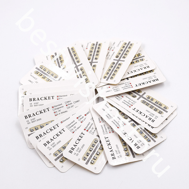 Dental Orthodontic Bracket Braces Mini/Standard Roth/MBT/Edgewise 018 022 Hook