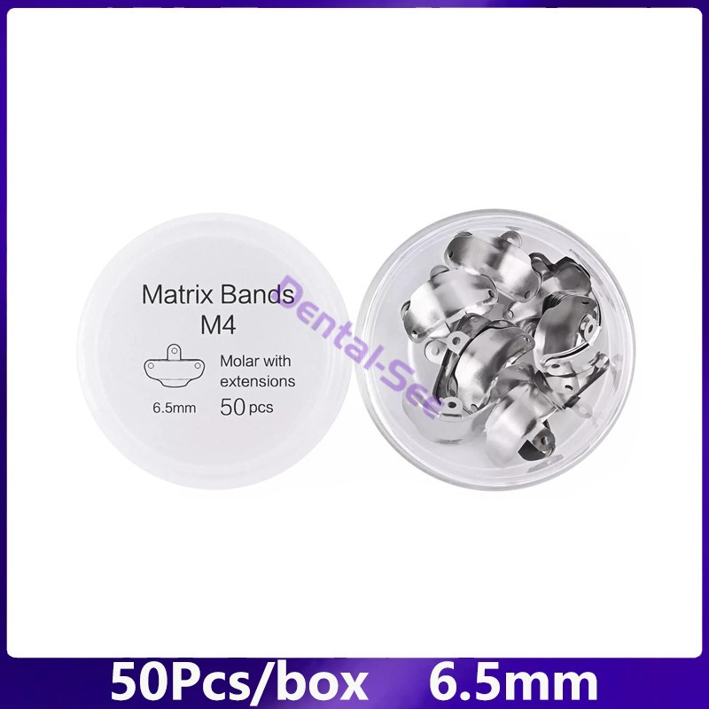 Dental Matrix Bands Ring Sectional Matrice Clamp Wedges Fit Palodent V3 System