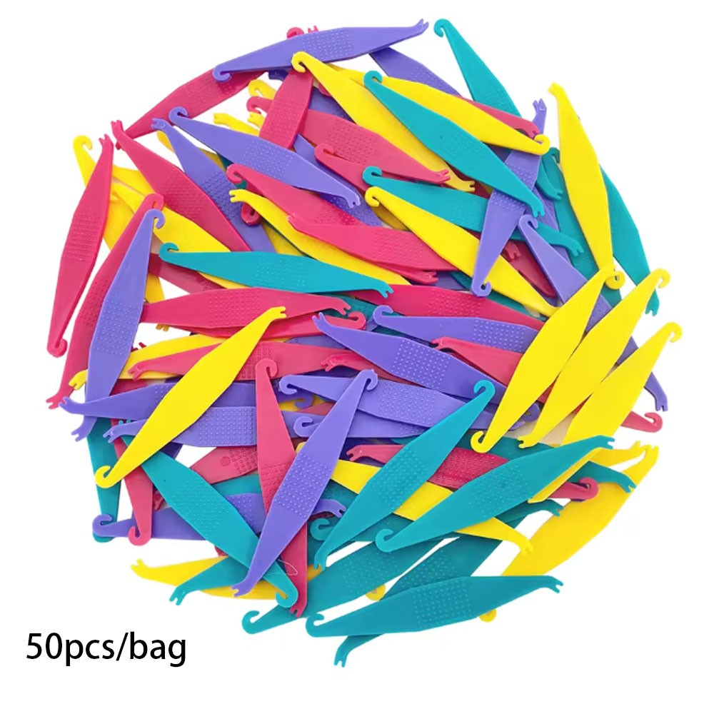 Dental Orthodontic Elastic Placer Elastic Rubber Band Placers Mixed Color