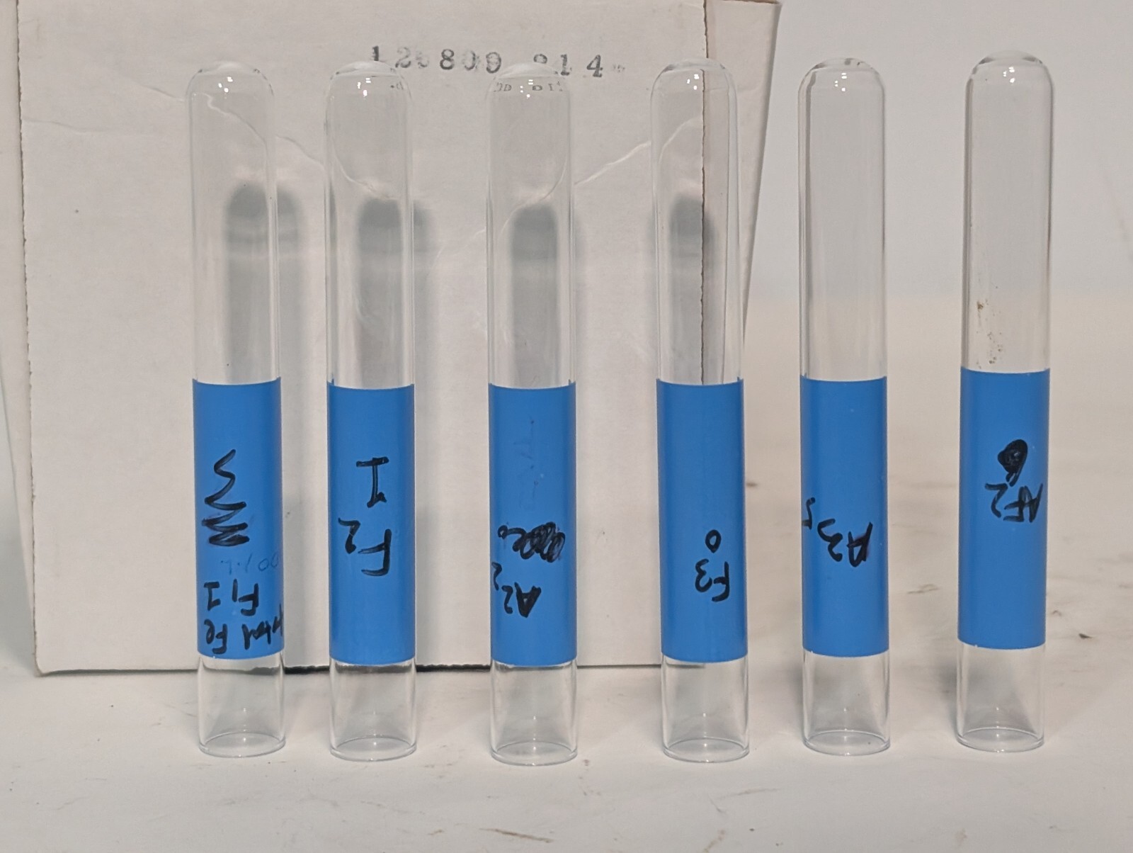 Qty. 179 Fisherbrand 14-957-18E – 16x125mm Lime Glass Disposable Culture Tubes