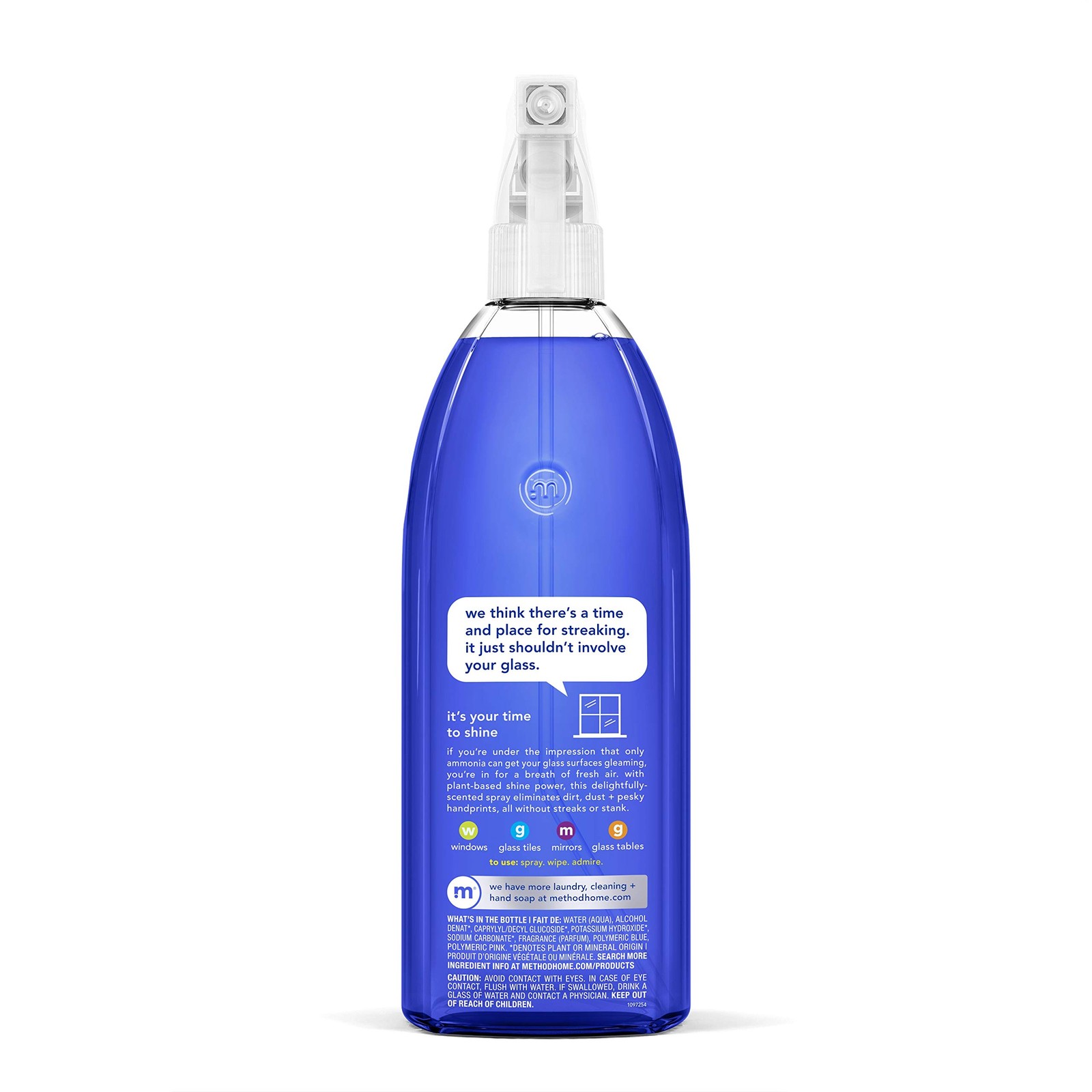 Method Glass Cleaner, Mint, 28 Ounce, 4 Pack, 28 Fl Oz (Pack of 4), Clear
