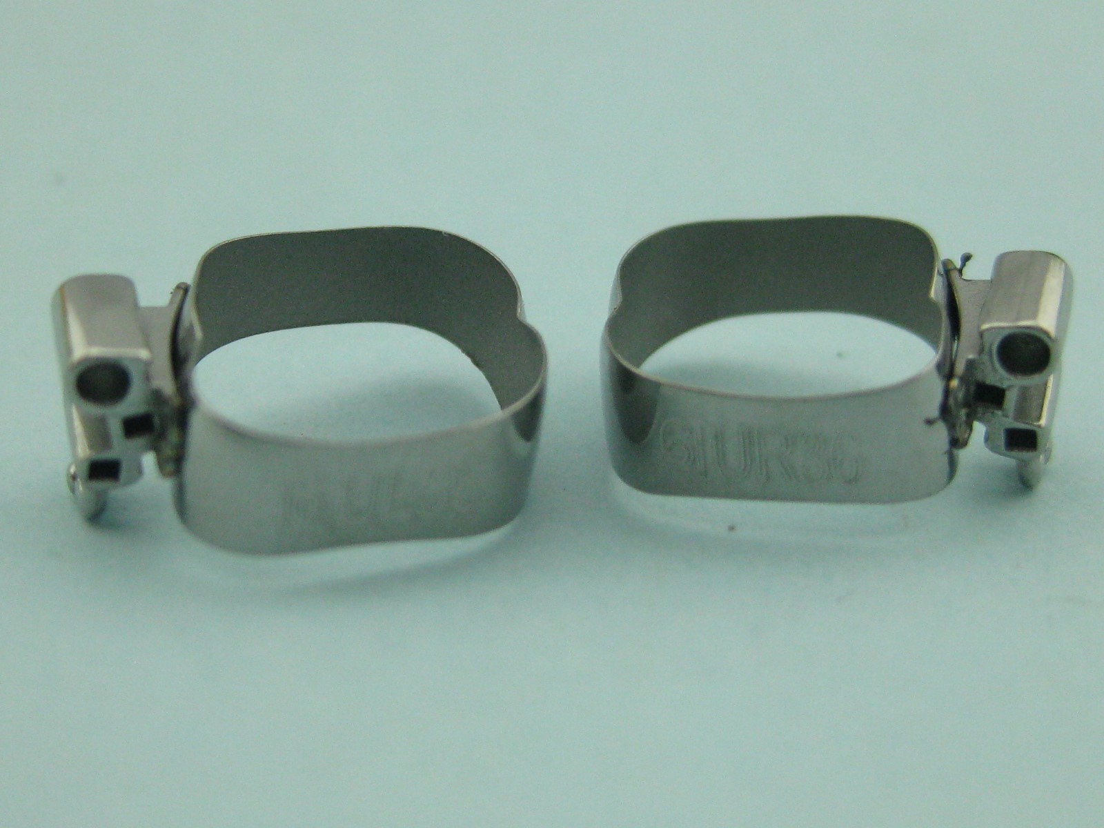40Pcs Dental Orthodontic 1st Molar Band&Buccal Tube U3/L2 Non-convert. MBT .022