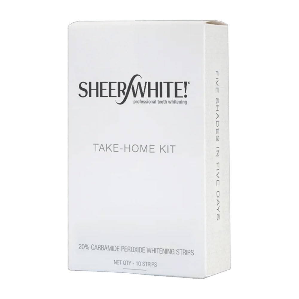 Sheer White! 20% Professional Teeth Whitening 1 Count (Pack of 1), Blue