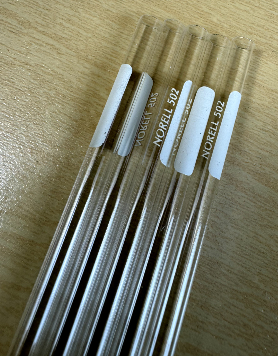 NORELL 502 NMR Sample Tubes – 5mm x 205mm – 5 Tubes per Lot