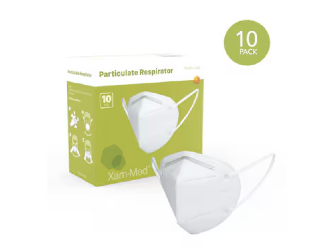 2 Pack Of Xam-Med 10-Pack Disposable PR-95-U002- PFE ≥ 95% Particulate Masks