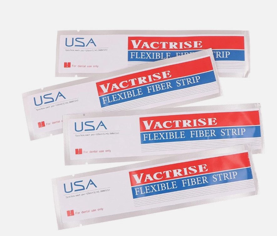 7Pcs Dental Composite Flexible Fiber Strip Glass Splint Loose Tooth Retainer usa