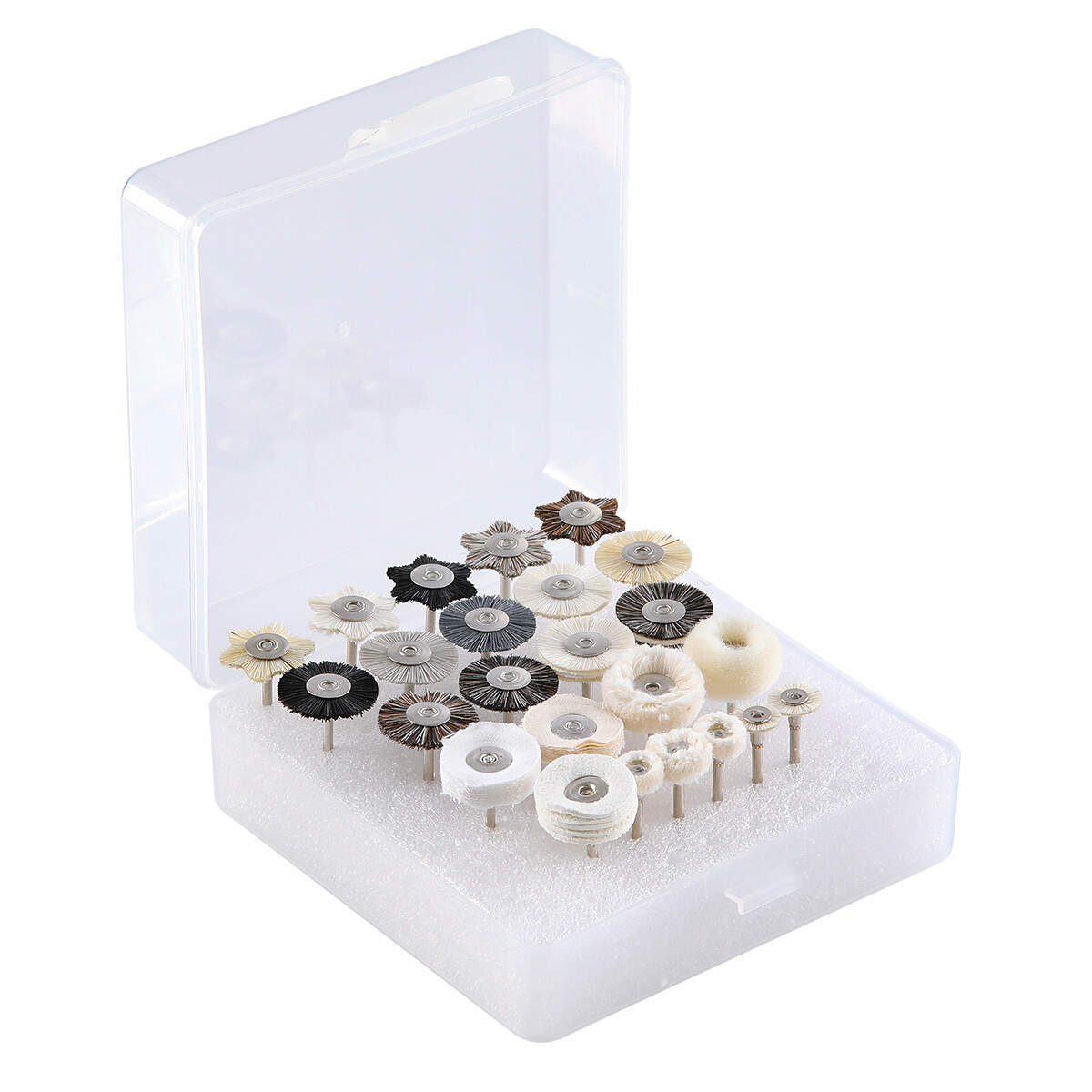 Dental Polishing Kit cepillo de pulido diamante HP pulidor Stone Silicon Wheel
