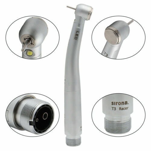 Sirona T3 Racer High Speed Handpiece (Fiber/Non-Fiber) Optic Standard Push 2H/4H
