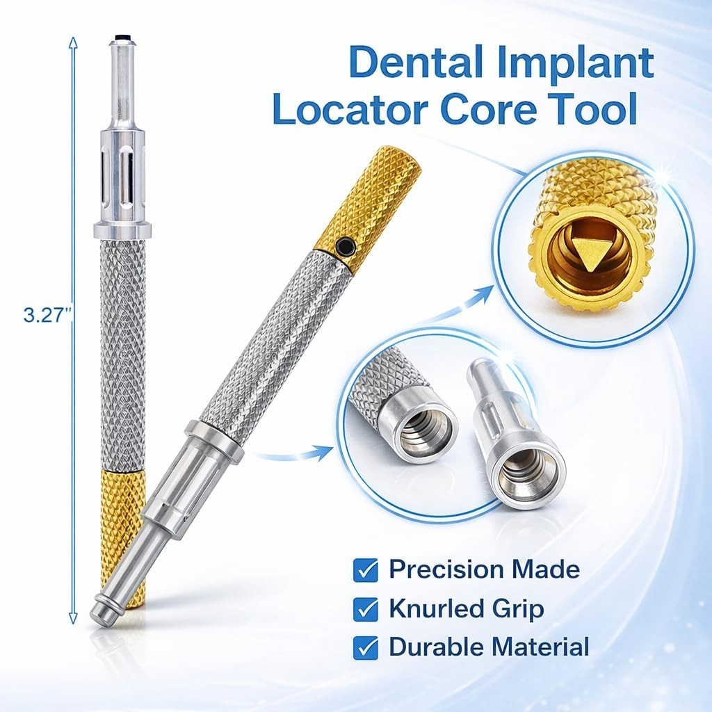 US Dental Novaloc & Locator Core Tool Mounting & Demounting Instrument Retention