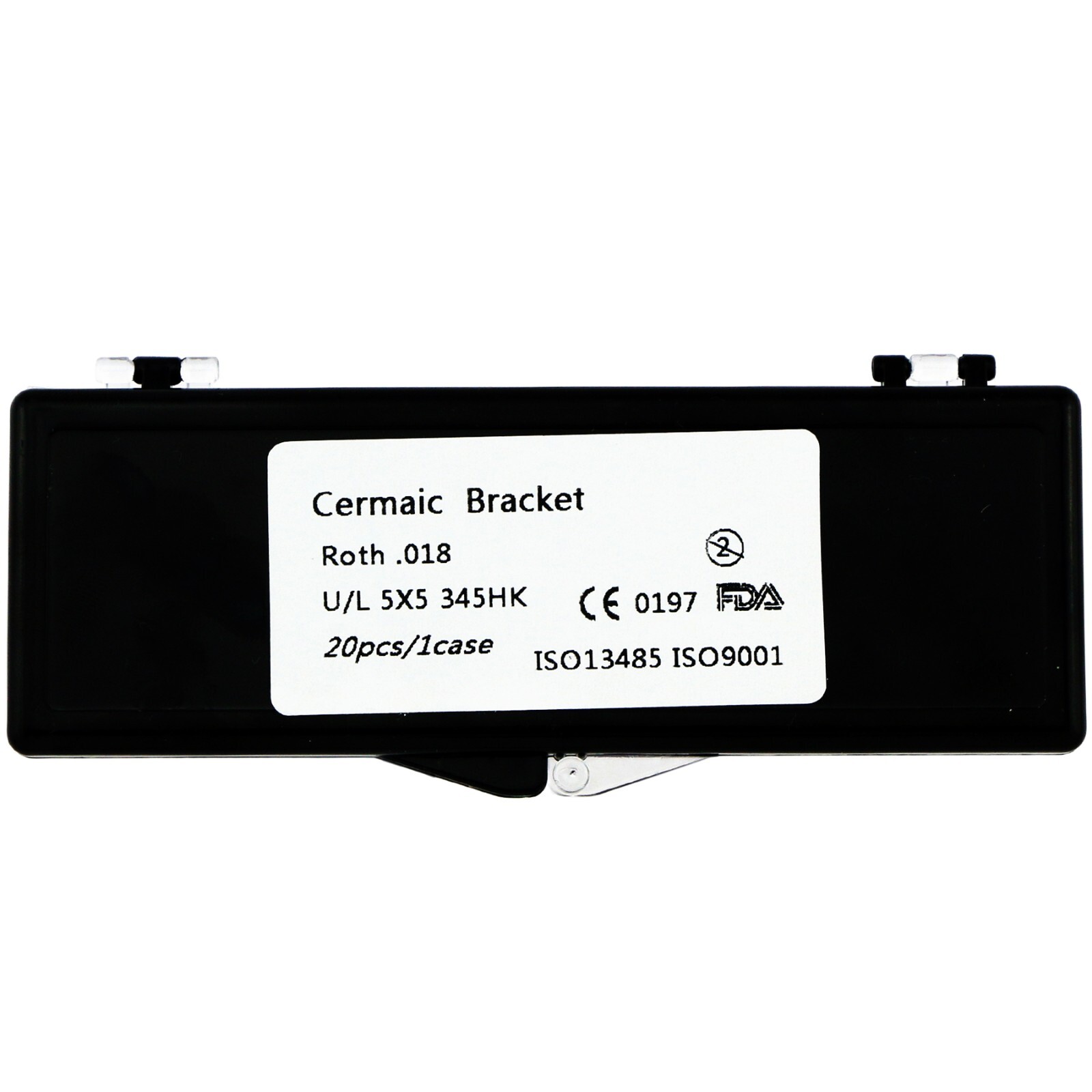 Ormaer 3M Dental Orthodontic Ceramic Brackets Roth MBT 022 Slot 3 4 5 Hooks Mesh
