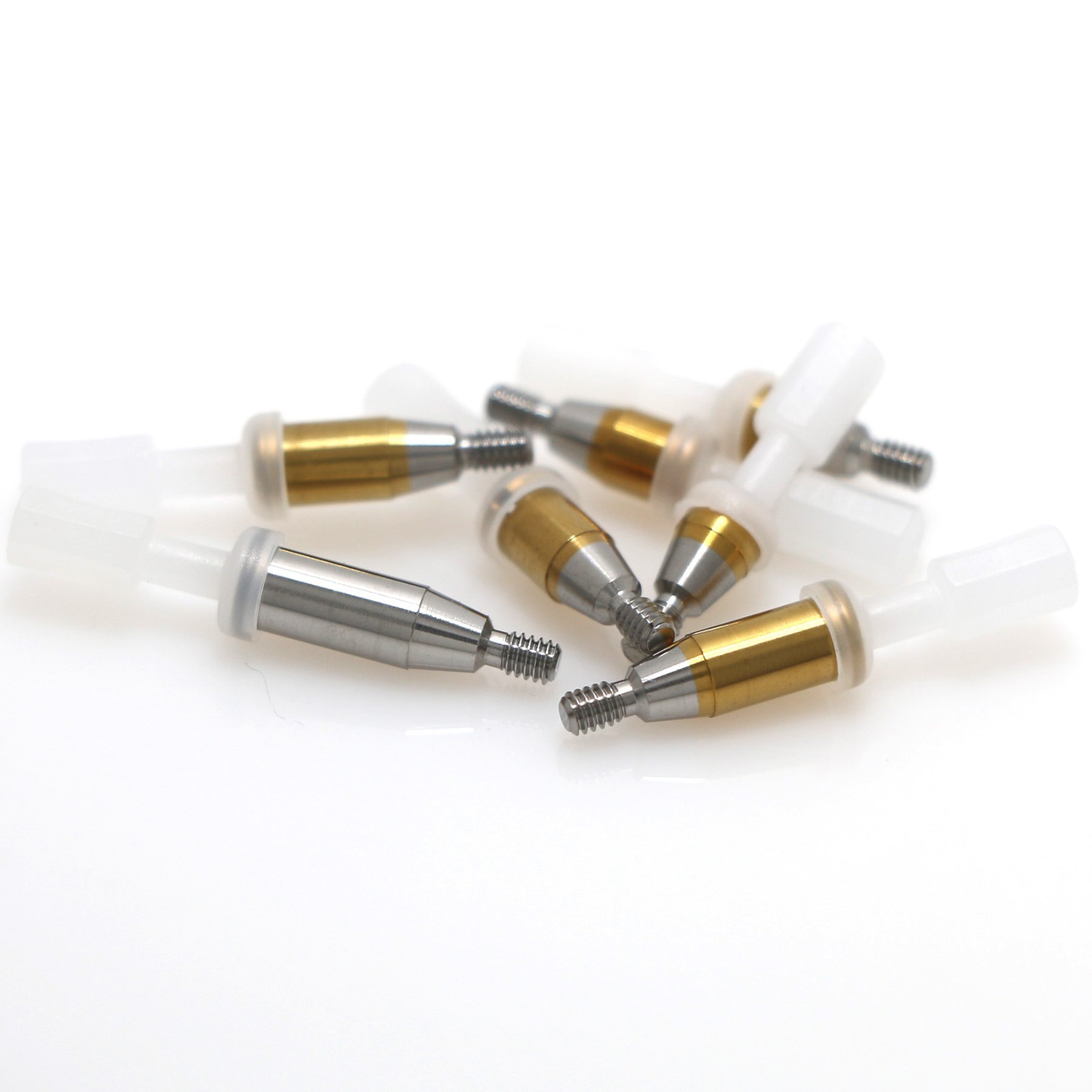 US Locator Overdenture Abutment & Male Cap Inserts Kit for Hiossen R/M Platform