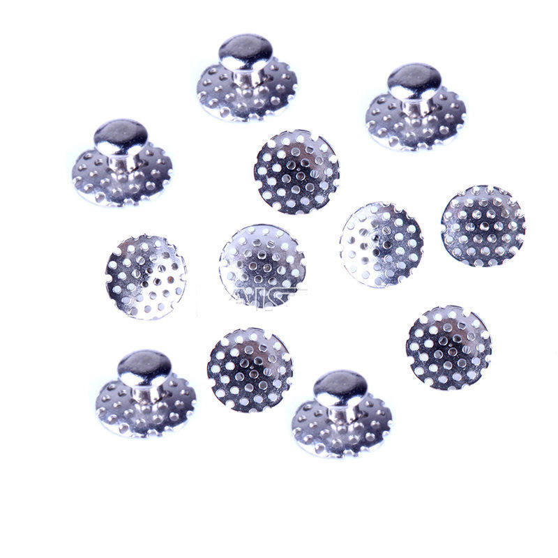 AZDENT Dental Orthodontic Lingual Buttons Bondable Round Base/ Button Chain