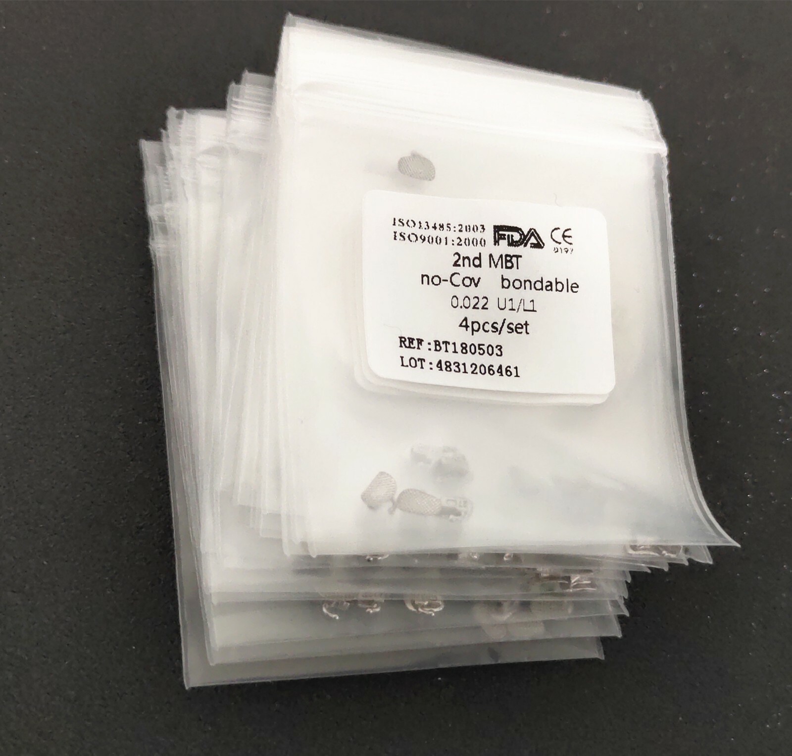 Dental Orthodontic Buccal Tube 2nd MBT .022 Molar Bondable No-convertible