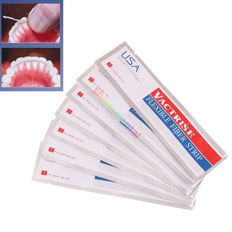 Dental Glass Fiber Splint Composite Resin Bonding Ribbon Flexible Fiber Strips