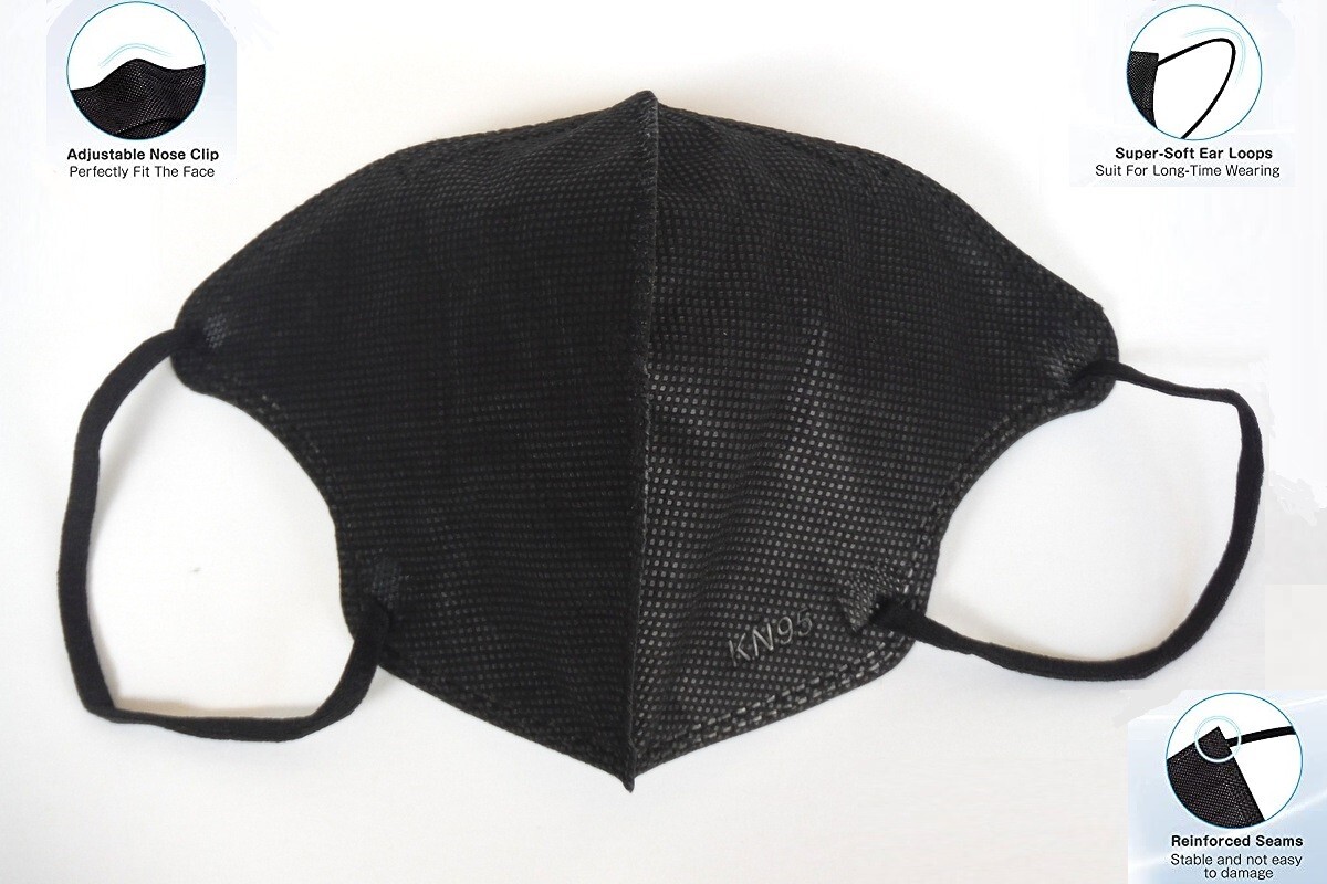 10-500 KN95 Protective 5 Layer Face Mask Disposable KN95 Respirator 95% PFE/BFE