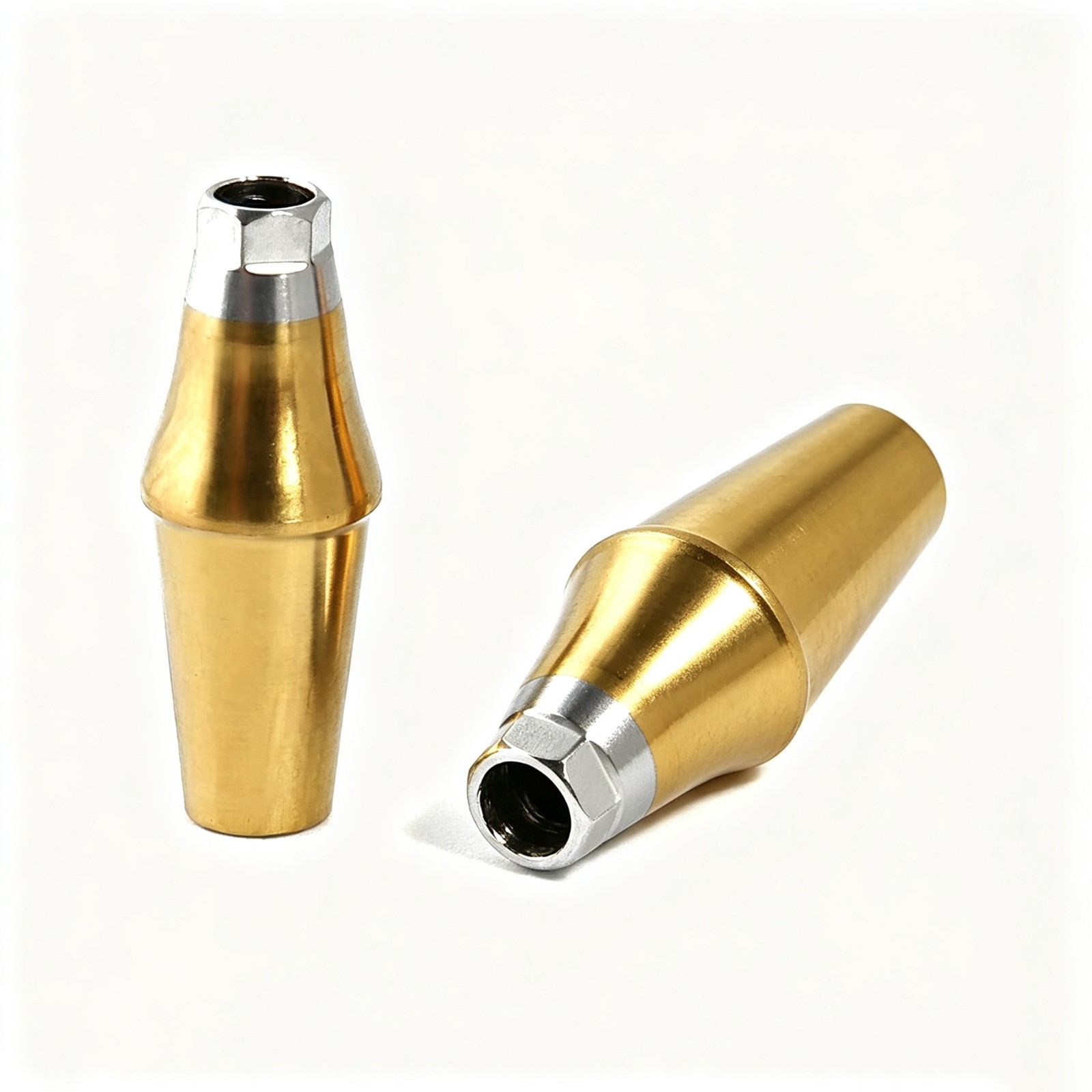 US Titanium Straight Dental Abutment Mini Regular Hex Fit Hiossen ET TS Implants