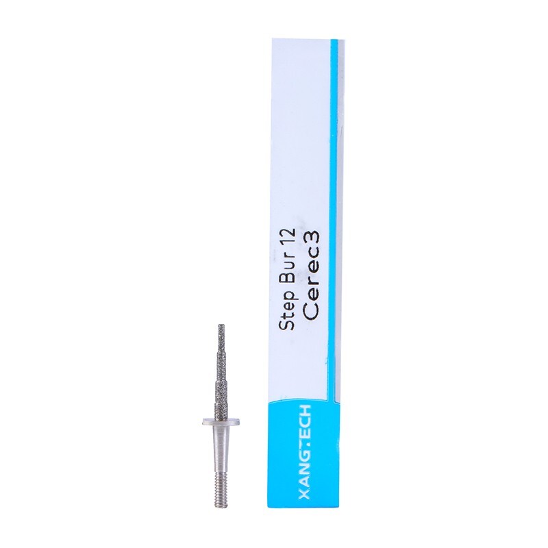 Dental Cerec 3 Diamond Wet Tools Cylinder Bur 1.2mm/1.6mm for Disilicate Blocks