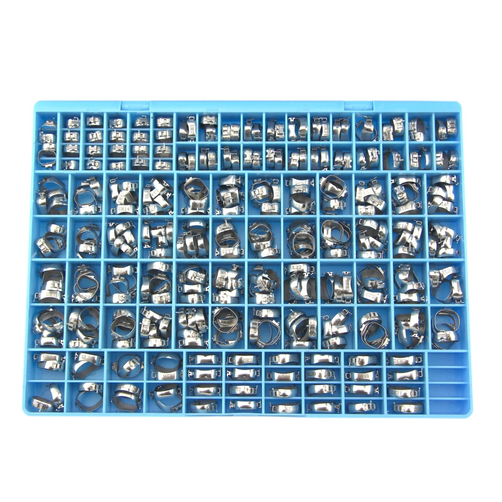 85 Sets Orthodontic Buccal Tube Molar Bands Lingual Sheath MBT Roth 0.022 GAC