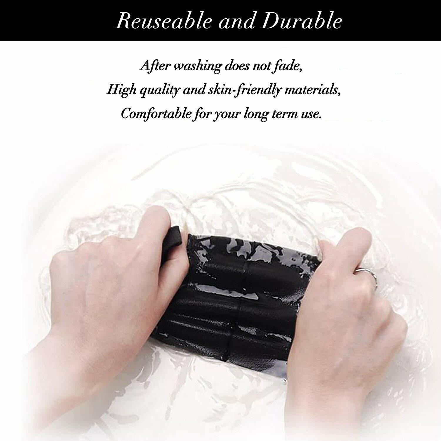 Black Face Mask Washable Reusable Cotton Safety Protection 1/3/5/10/25 50/100