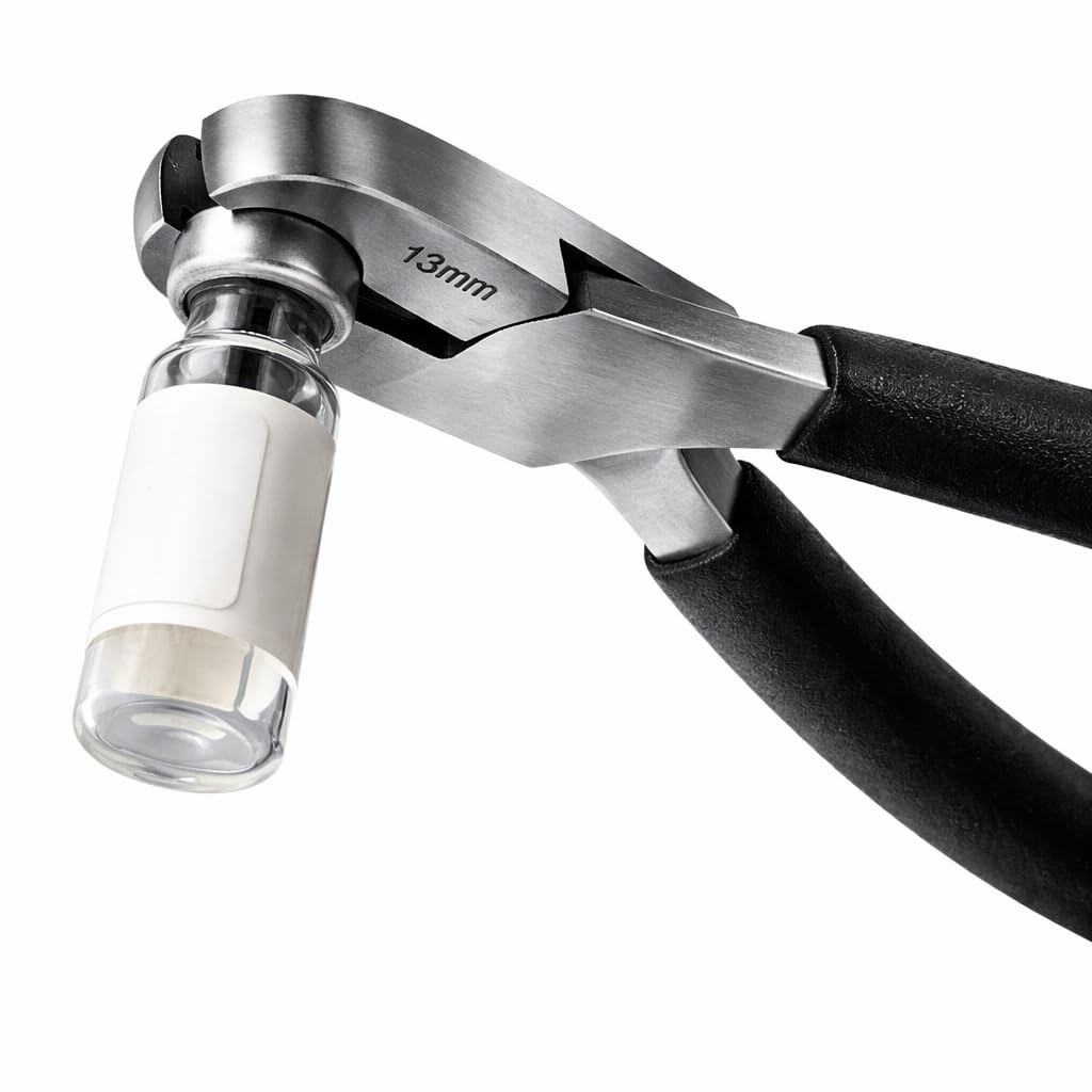 Vial Opener decapper – Stainless Steel Crimp Cap Remover for 13mm and…