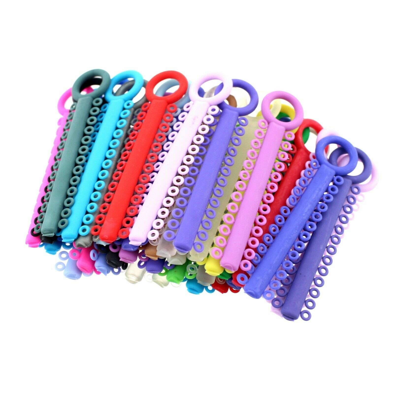 Dental Ligature Ties Rubber Bands 1040 Elastomeric Ortho Elastics 3.5/5.0/6.5oz