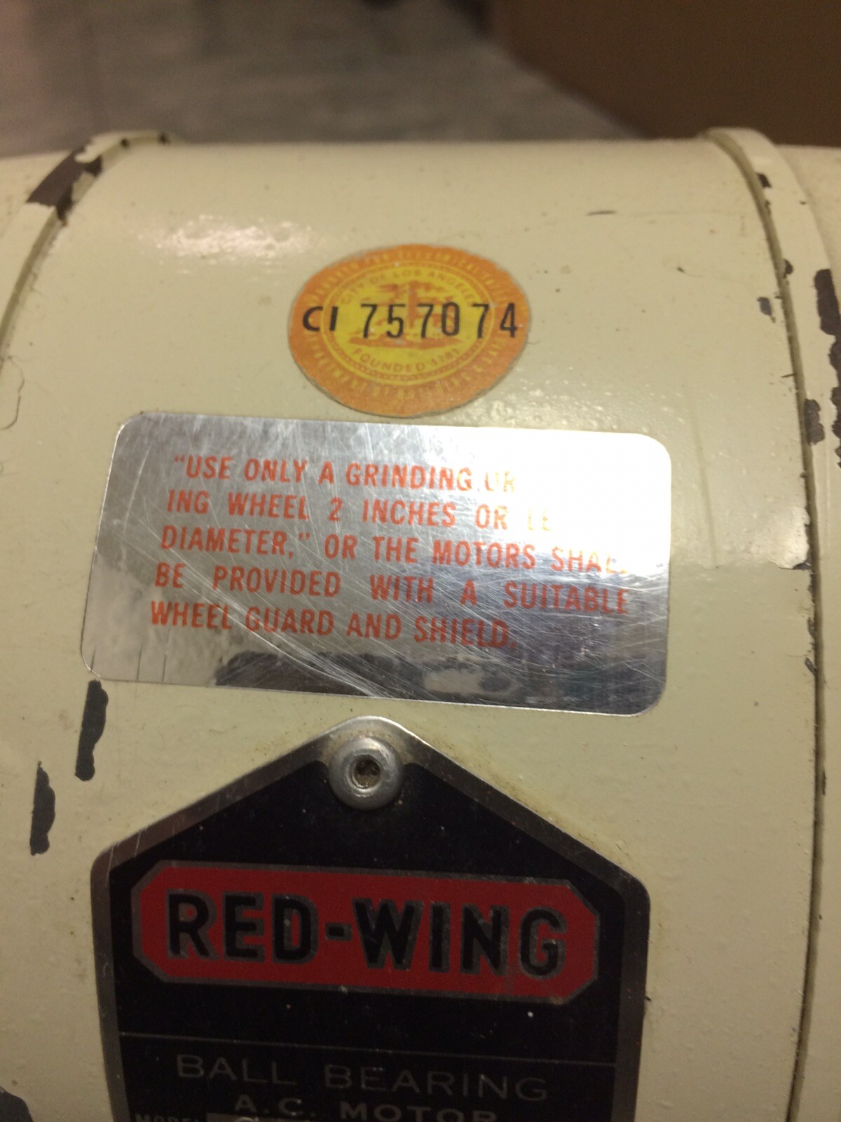 Handler Red Wing 26A 1/4 HP Dental Lab Lathe – 1725/3450 RPM
