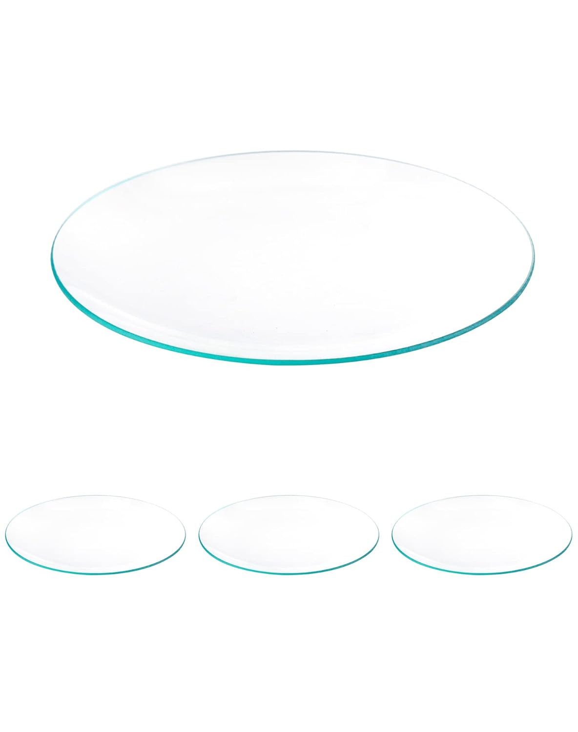 Watch Glass Beaker Cover, 4 Pack, 6″ (150Mm) Diameter, Cover Lids for Beakers &