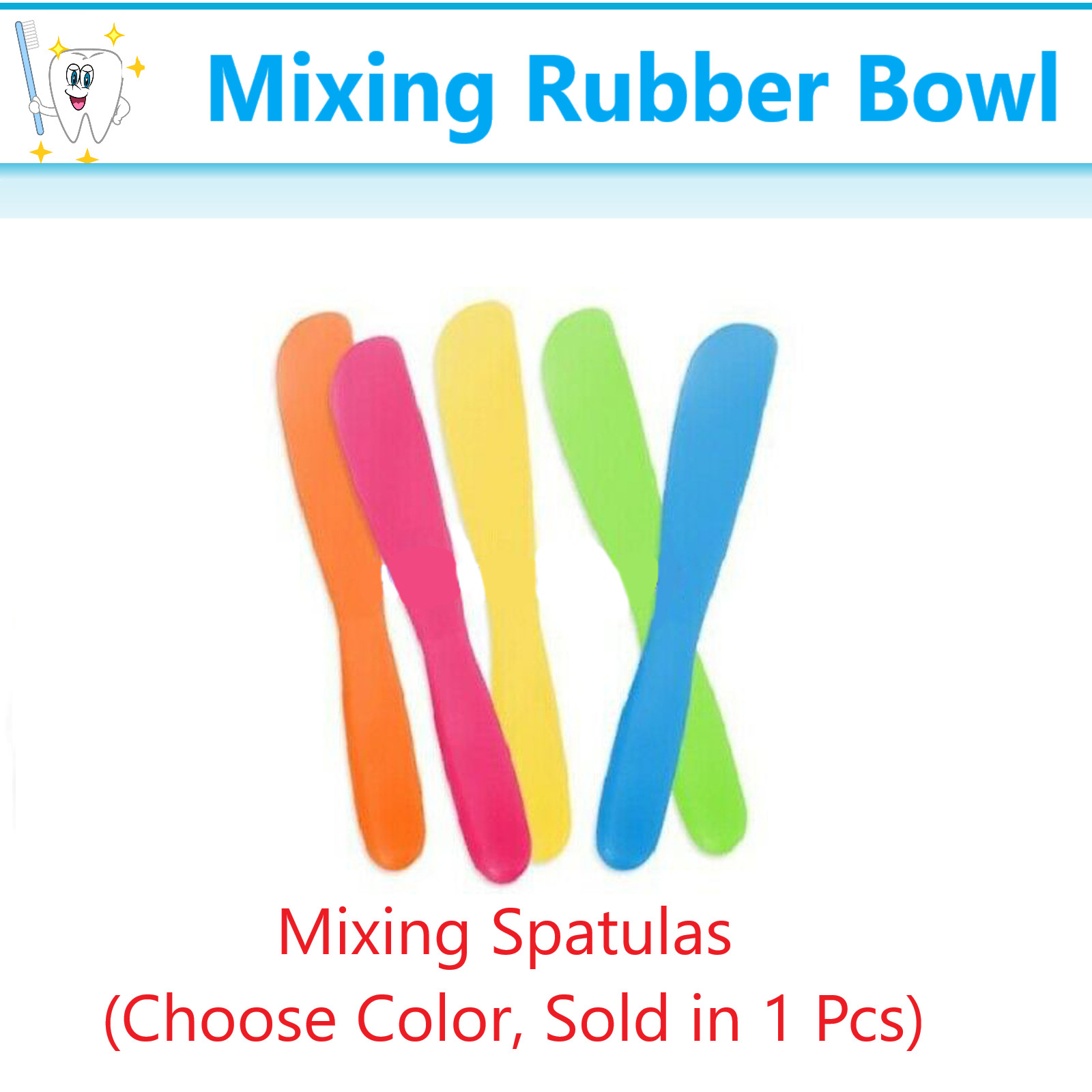 Dental Lab Flexible Rubber Impression Mixing Alginate Bowl – Small, Medium Large
