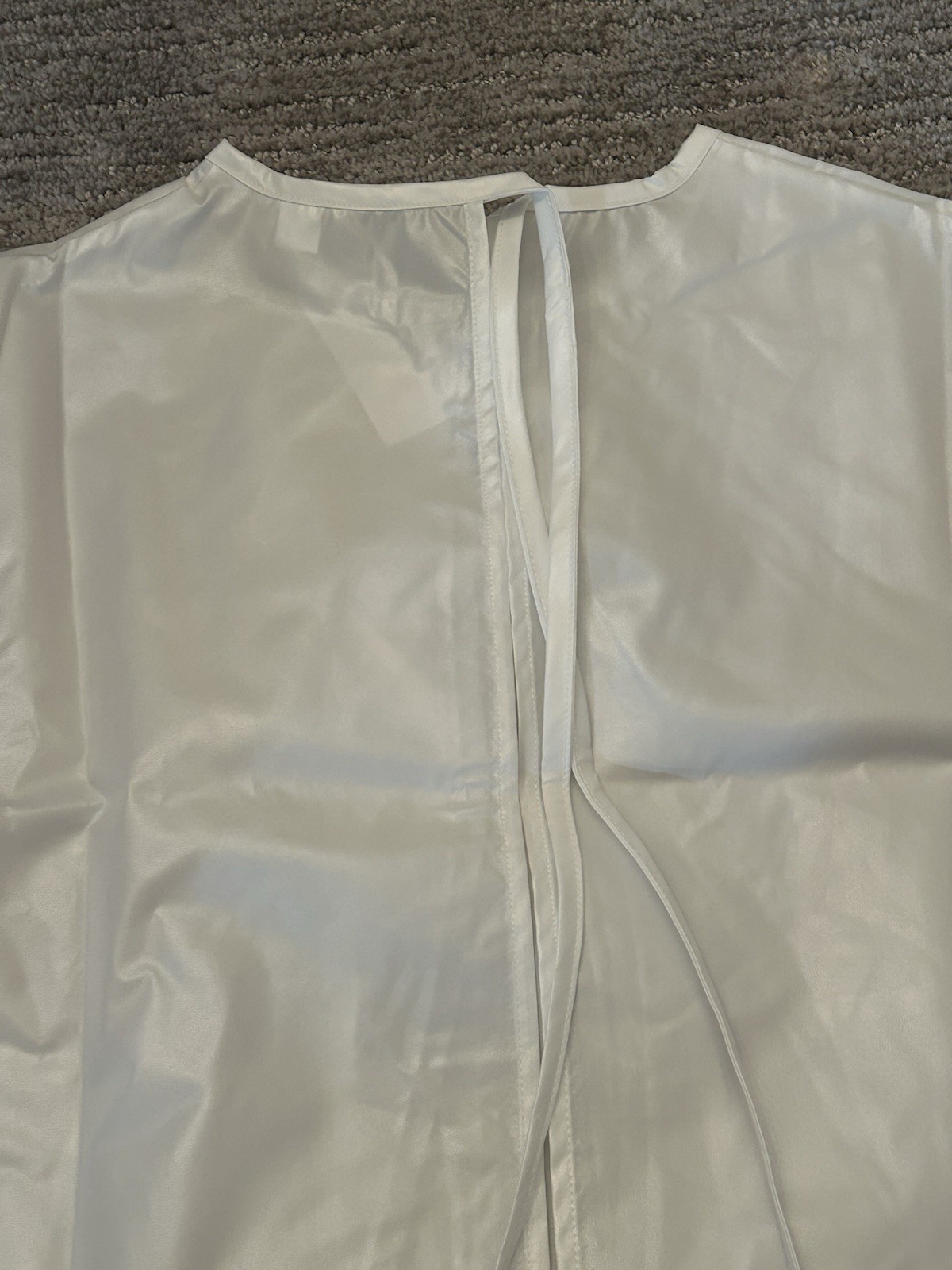 5 Pack AAMI Level 1 Isolation Gown Polyester Washable Reusable S/M New