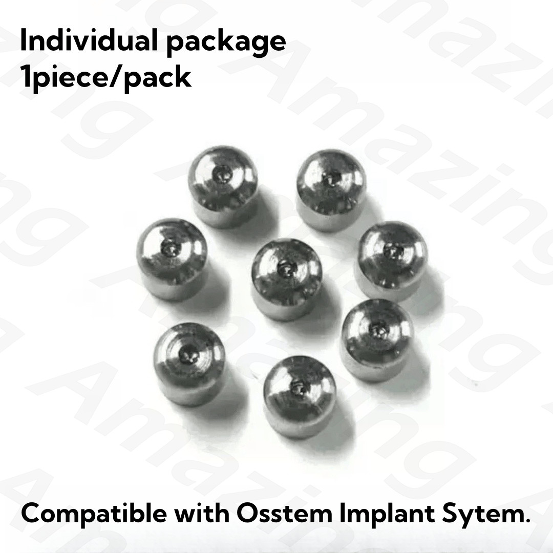 Dental Multi Unit Protective Cap Compatible with OSS Healing Caps Dia-4.8MM