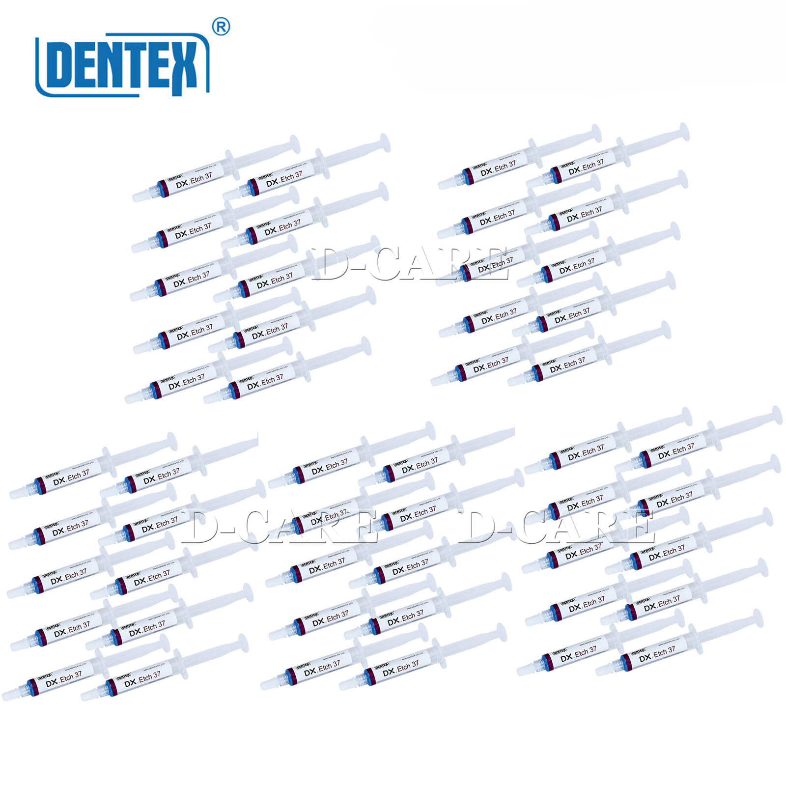 Dentex Dental Etching Gel 37% Acid Etchant Gel 5ml 8-14 days delivery