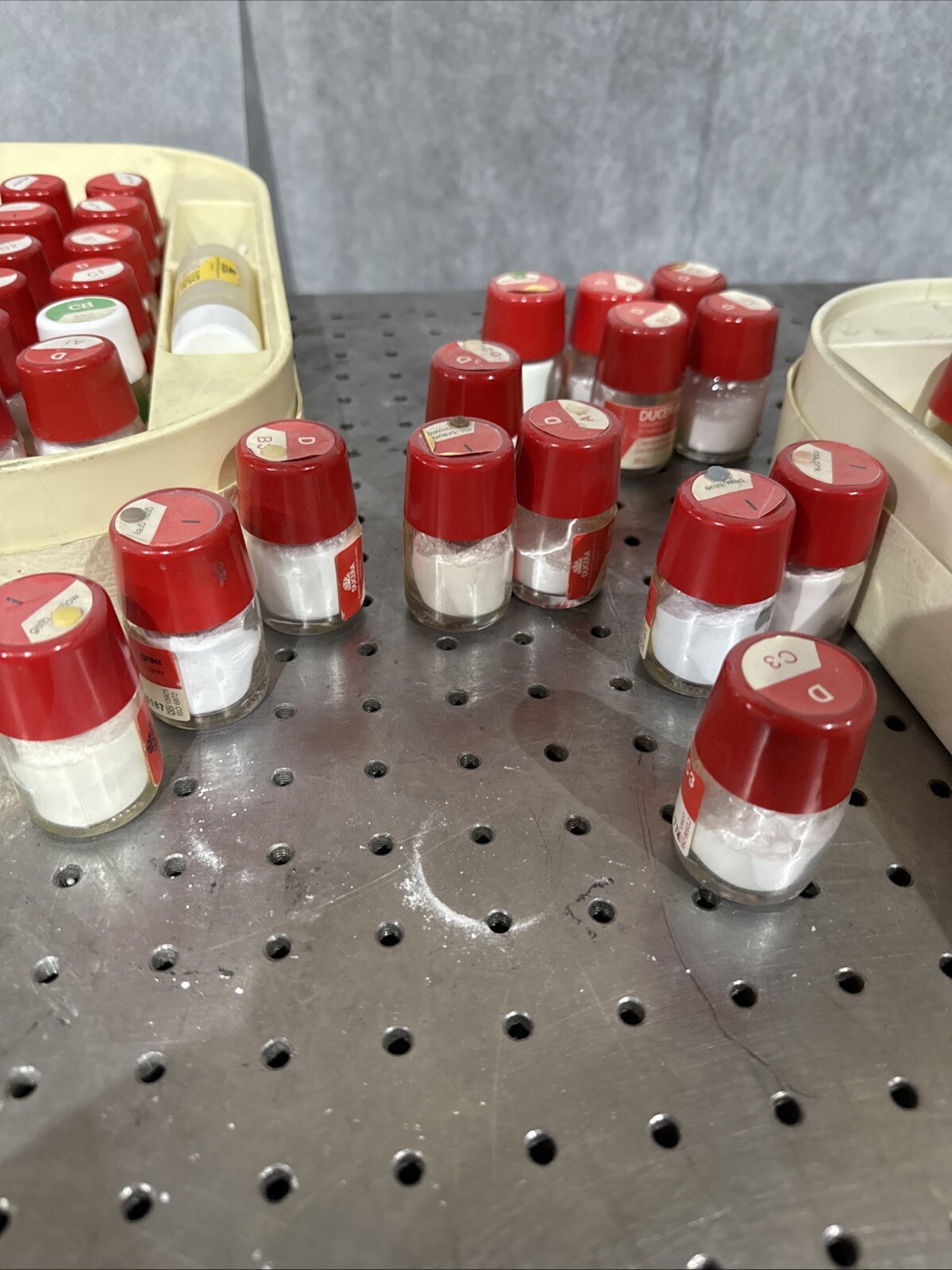 Duceram Metalkeramik Dental Labratory Porcelain Powder Large Set 133 Pcs