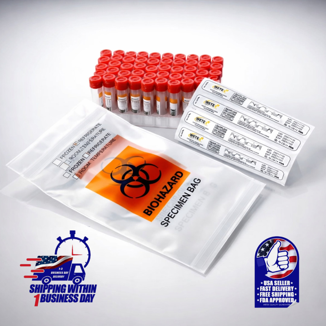 Viral Transport Tube (VTM Kit) Transport Medium, Leak-Proof, For Viral Specimen