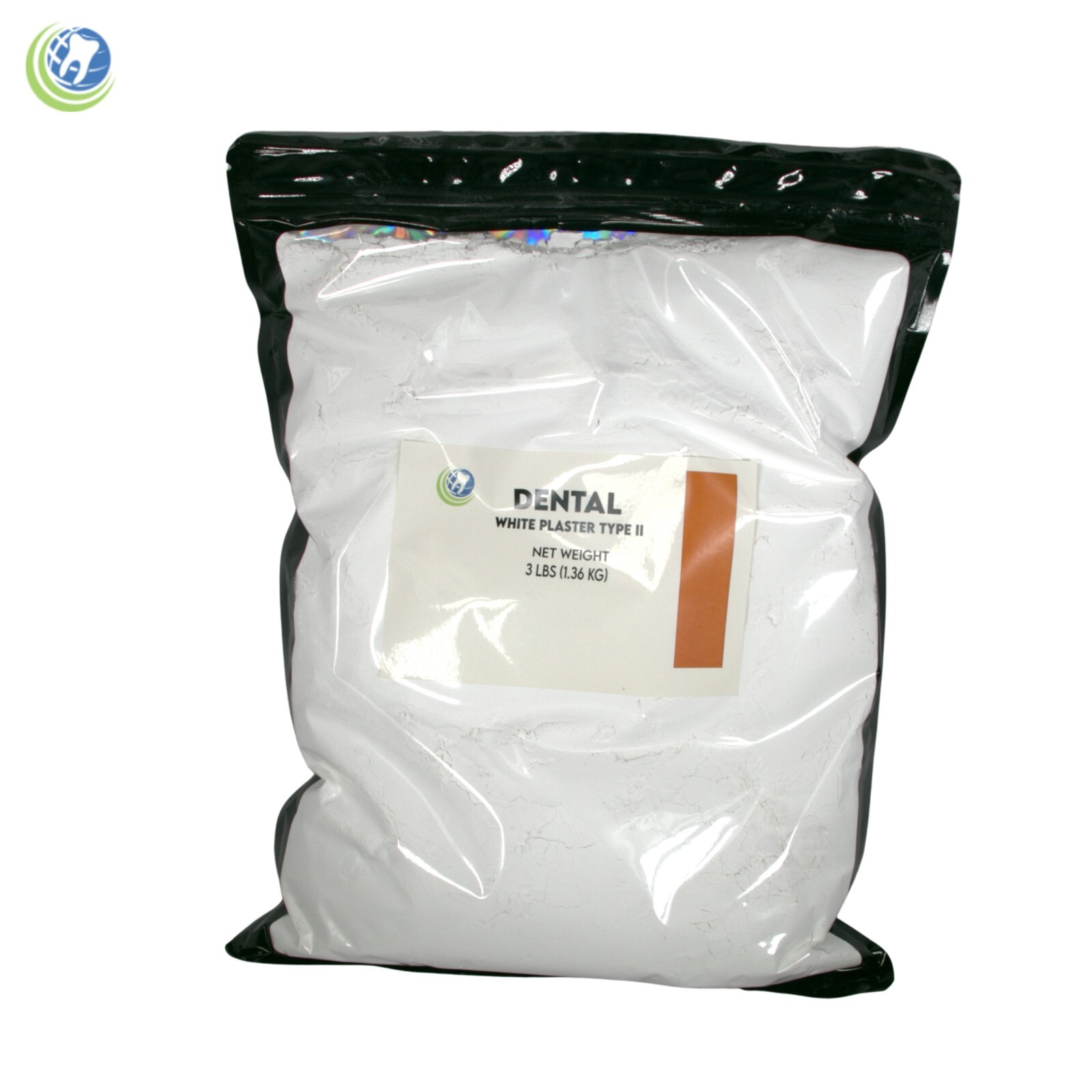 DENTAL LAB PLASTER CREAMY WHITE TYPE II REGULAR SET 3 Lbs.