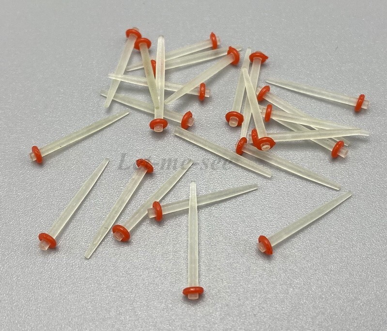 2000Pcs Dental Quartz Glass Fiber Post Teeth Restorative Screw Straight 4 Sizes