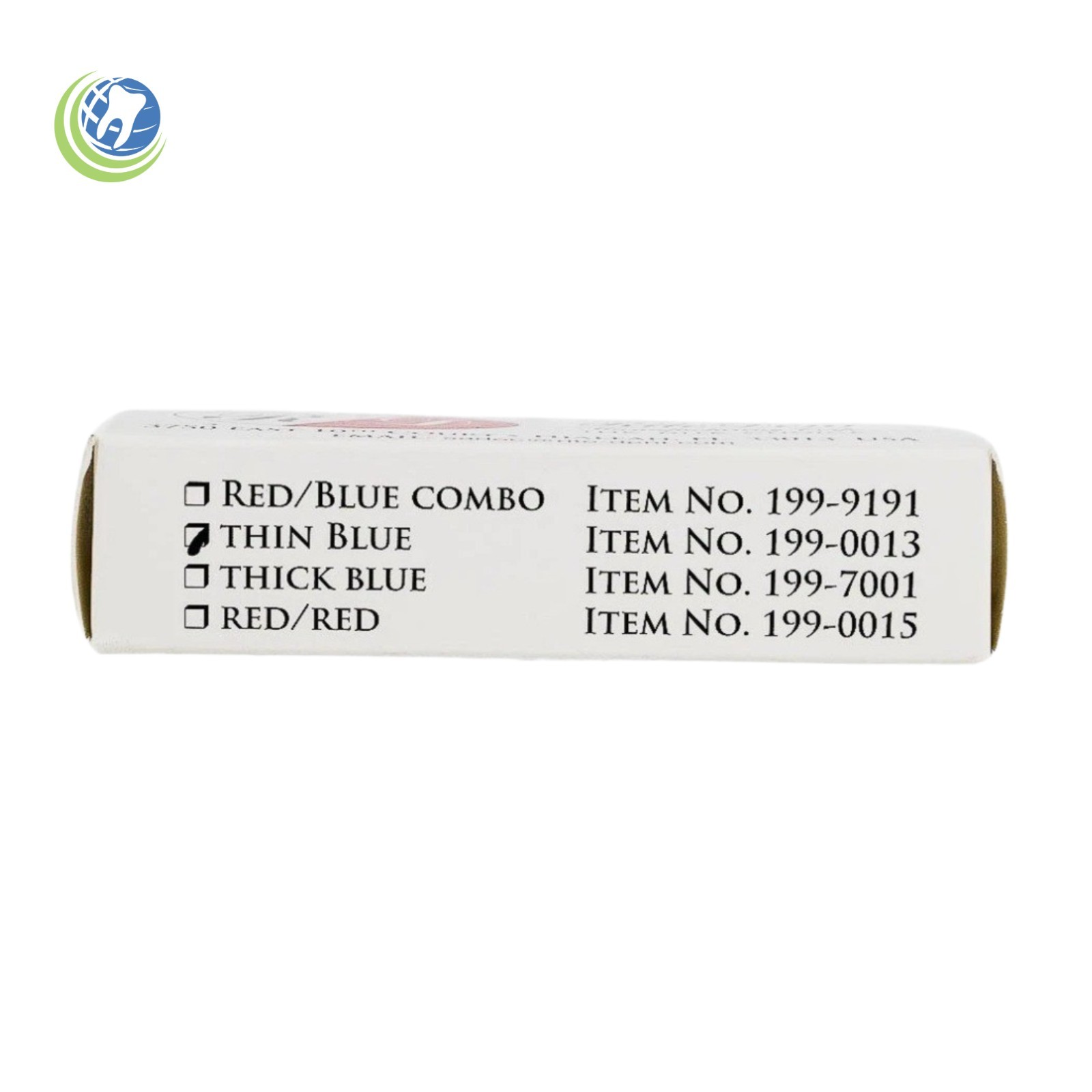 New Dental Articulating Paper Thin Blue 12 books/box (12 sheets/book) #199-0013